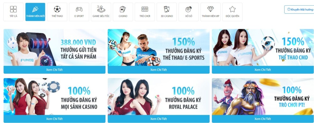 Khuyến mãi thành viên mới Khuyến mãi thành viên mới